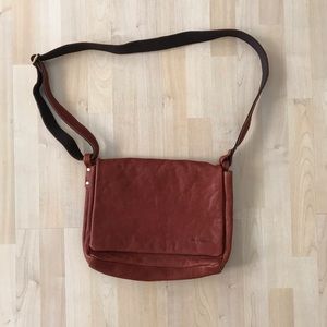Genuine Leather Messenger Bag
